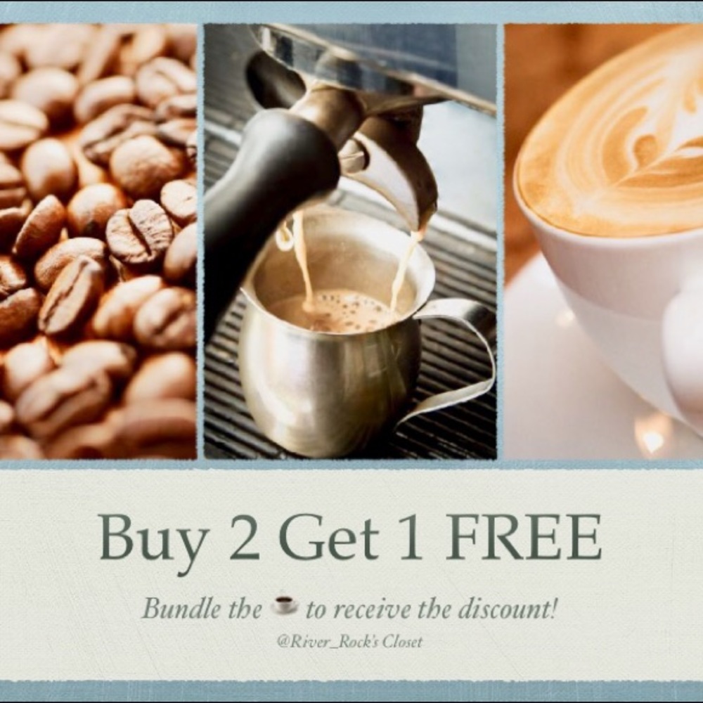 ☕️ Buy 2 Get 1 Free ☕️